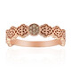SI1 Argyle-Rose de France-Brillant-Silberring (Annette)