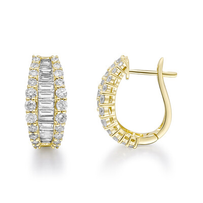 SI2 (G) Diamant-Goldohrringe (CIRARI)