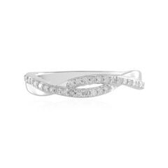 I2 (I) Diamant-Silberring