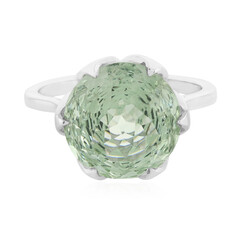 Grüner Amethyst-Goldring (PHANTASIA)