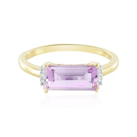 Lavendel-Amethyst-Silberring