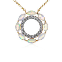 Welo-Opal-Silberhalskette