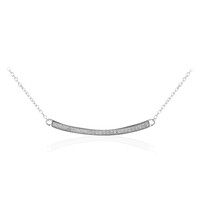 I3 (I) Diamant-Silbercollier