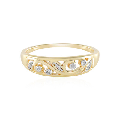 I2 (I) Diamant-Silberring
