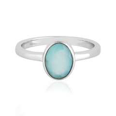 Paraiba-Opal-Silberring