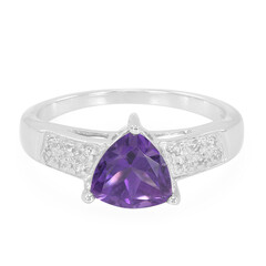 Sambia-Amethyst-Silberring