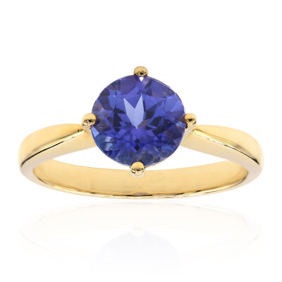 AAA-Tansanit-Goldring (CIRARI)