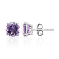 Amethyst-Silberohrringe
