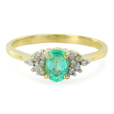 Brasilianischer Paraiba-Turmalin-Goldring