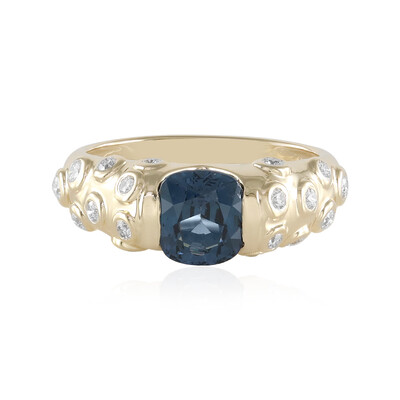 Cobaltblauer Luc Yen-Spinell-Goldring (de Melo)