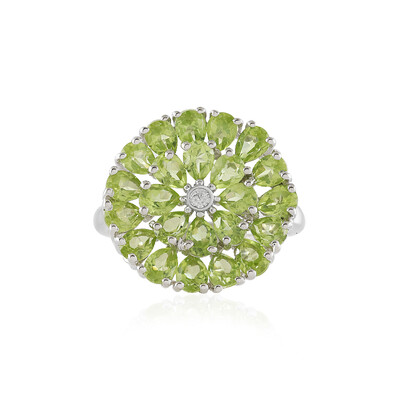 Peridot-Silberring