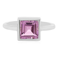 Lavendel-Amethyst-Silberring