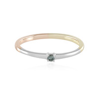 Blauer I2 Brillant-Goldring