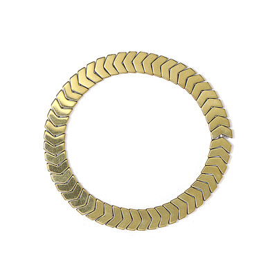 Goldener Hämatit-Armband