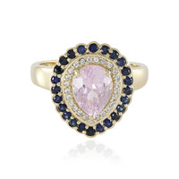 Patroke-Kunzit-Goldring (Adela Gold)