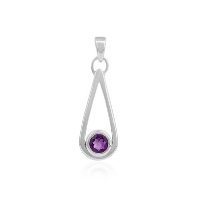 Sibirischer Amethyst-Silberanhänger
