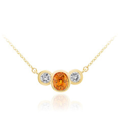 Ban Ka Cha-Oranger Saphir-Goldcollier
