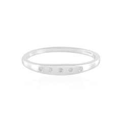 I2 (I) Diamant-Silberring