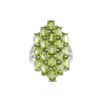 Peridot-Silberring