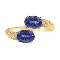 AAA-Tansanit-Goldring (CIRARI)
