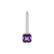 Sibirischer Amethyst-Silberanhänger (MONOSONO COLLECTION)