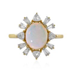 Australischer Opal-Goldring (Adela Gold)