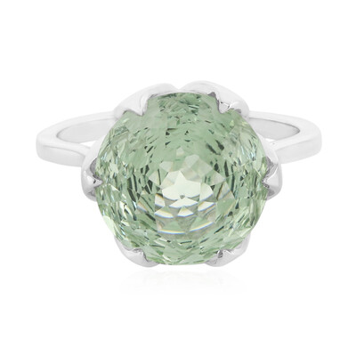 Grüner Amethyst-Goldring (PHANTASIA)