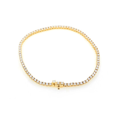 Lupenreiner (F) Brillant-Goldarmband (LUCENT DIAMONDS)