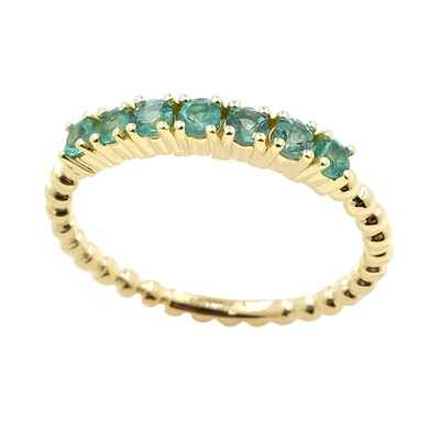 AAA-Sambia-Smaragd-Goldring (de Melo)