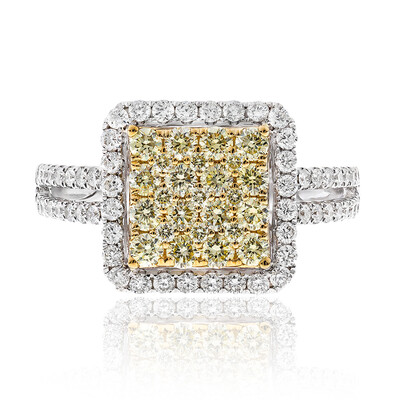 Gelber SI Brillant-Goldring (CIRARI)