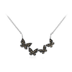 Markasit-Silbercollier