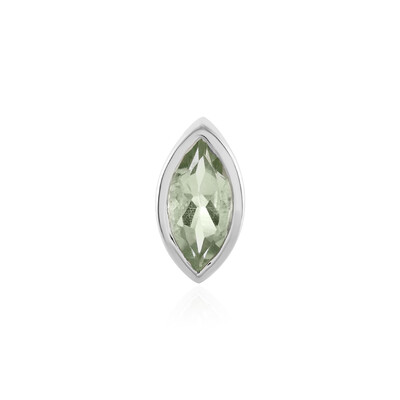 Grüner Amethyst-Silberanhänger (MONOSONO COLLECTION)