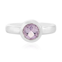 Lavendel-Amethyst-Silberring