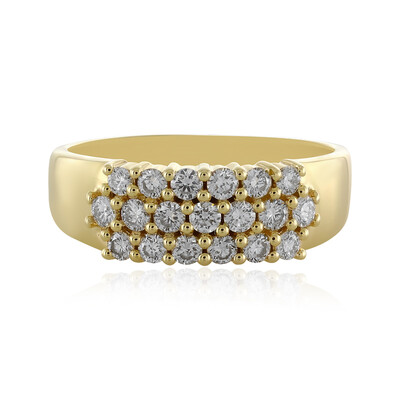 Lupenreiner (F) Brillant-Goldring (LUCENT DIAMONDS)