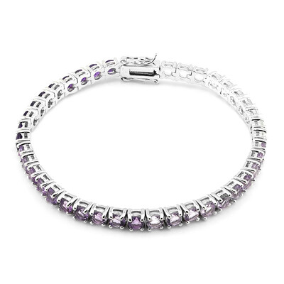 Edelstein-Silberarmband