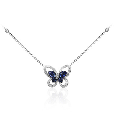 Blauer Saphir-Goldcollier (Estée Collection)