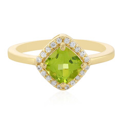 Peridot-Silberring