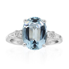 AAA-Brasilianischer Aquamarin-Goldring (CIRARI)