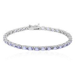 Tansanit-Silberarmband