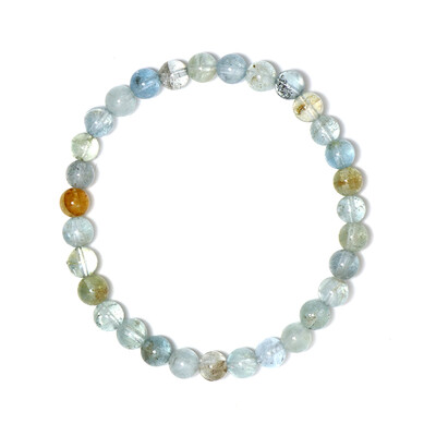Aquamarin-Armband