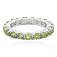 Peridot-Silberring