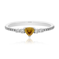 Oranger SI2 Diamant-Goldring (CIRARI)
