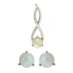 Welo-Opal-Silberset