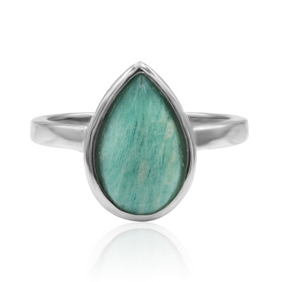 Amazonit-Silberring (MONOSONO COLLECTION)