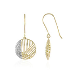 I4 (J) Diamant-Goldohrringe (Ornaments by de Melo)