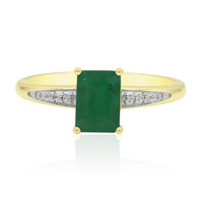 Sambia-Smaragd-Goldring