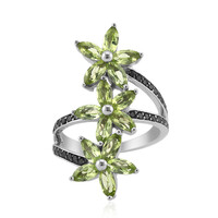 Peridot-Silberring