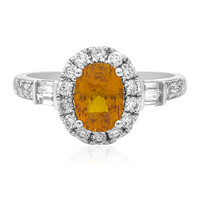 Gelber Saphir-Goldring (CIRARI)