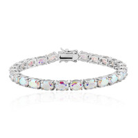 Mondlicht-Quarz-Silberarmband