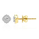 VVS1 (G) Brillant-Goldohrringe (Annette)